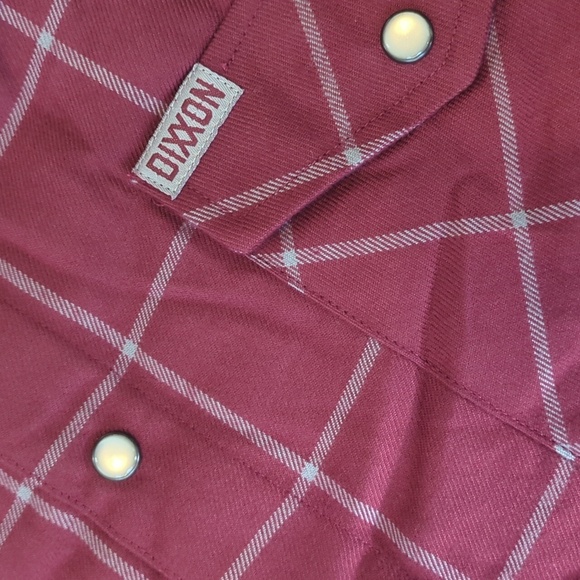 NWOT 🇺🇸 Dixxon "The Underground" Large Burgundy/Gray - Picture 5 of 10